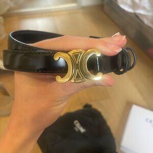Celine triomphe belt - small size 75